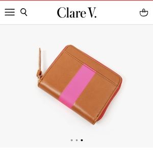 Clare V Petit Zip Wallet